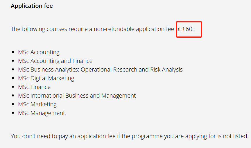 26fall英国留学申请哪些英国大学不要申请费？附清单！